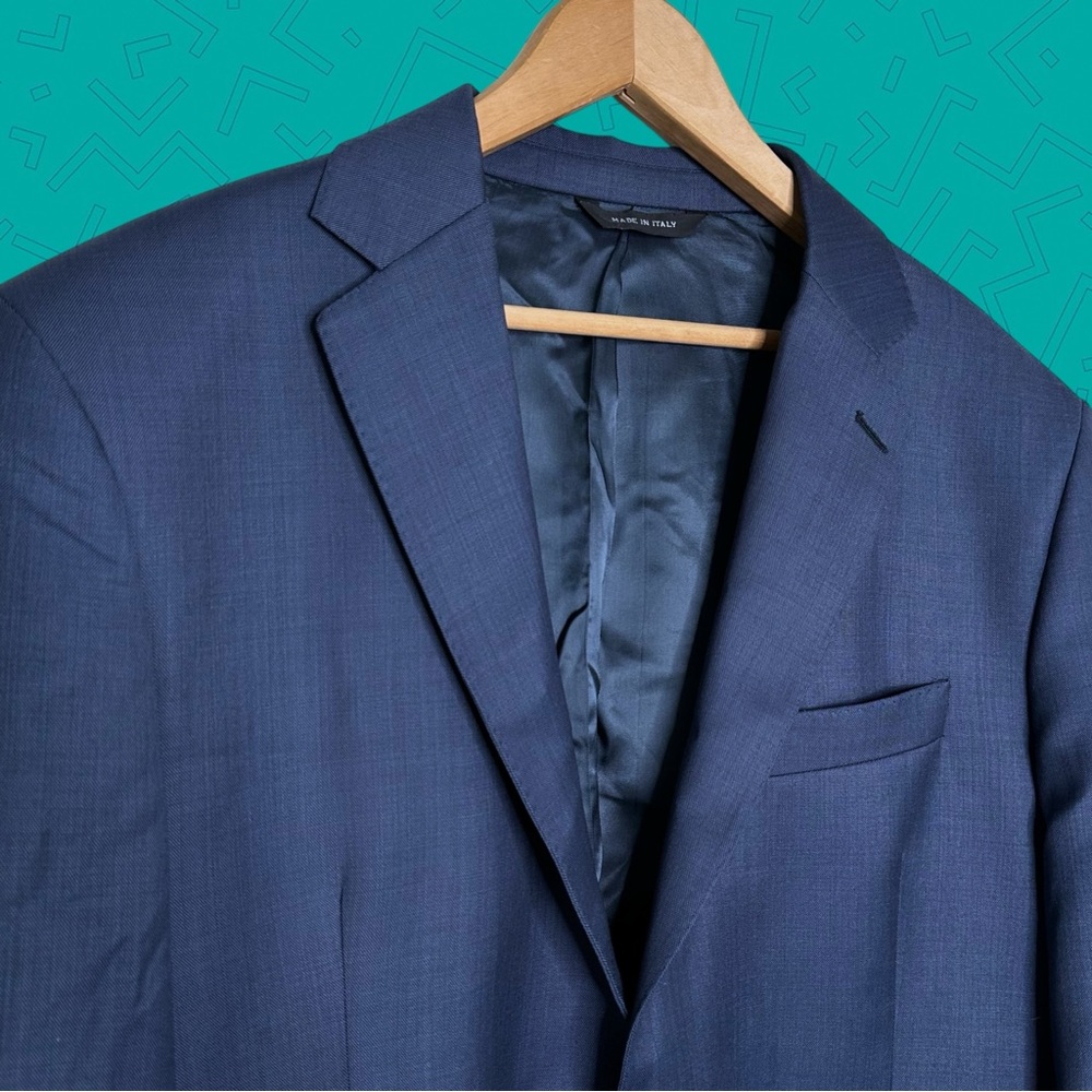 Yves Saint Laurent Blue Blazer